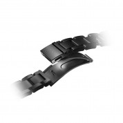 Uniq Osta Adjustable Stainless Steel Band - стоманена каишка за Apple Watch 42мм, 44мм, 45мм, Ultra 49мм (черен) 2
