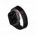 Uniq Osta Adjustable Stainless Steel Band - стоманена каишка за Apple Watch 42мм, 44мм, 45мм, Ultra 49мм (черен) 1