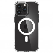 Spigen Crystal Hybrid MagSafe Case - хибриден кейс с висока степен на защита за iPhone 15 Pro Max (прозрачен)	 1