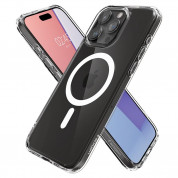 Spigen Crystal Hybrid MagSafe Case - хибриден кейс с висока степен на защита за iPhone 15 Pro (прозрачен)	 7