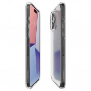 Spigen Ultra Hybrid Case - хибриден кейс с висока степен на защита за iPhone 15 Pro (прозрачен-матиран) 8