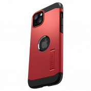Spigen Tough Armor MagSafe Case - хибриден кейс с най-висока степен на защита с MagSafe за iPhone 15 (червен) 8