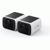 Anker Eufy SoloCam S220 Wireless Solar Security Camera 2K - комплект 2 броя безжични камери за видеонаблюдение (бял)