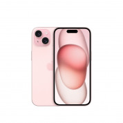Apple iPhone 15 Plus 128GB - фабрично отключен (розов) 