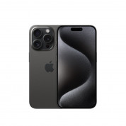 Apple iPhone 15 Pro 256GB - фабрично отключен (черен) 