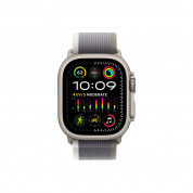 Apple Watch Ultra 2 Cellular, 49mm Titanium Case with Green/Grey Trail Loop M/L - умен часовник от Apple  1