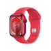 Apple Watch Series 9 GPS, 41mm (PRODUCT)RED Aluminium Case with (PRODUCT)RED Sport Band M/L - умен часовник от Apple  1