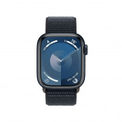 Apple Watch Series 9 GPS, 41mm Midnight Aluminium Case with Midnight Sport Loop - умен часовник от Apple  1