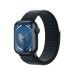 Apple Watch Series 9 GPS, 41mm Midnight Aluminium Case with Midnight Sport Loop - умен часовник от Apple  1