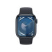 Apple Watch Series 9 Cellular, 41mm Midnight Aluminium Case with Midnight Sport Band M/L - умен часовник от Apple  2