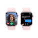 Apple Watch Series 9 Cellular, 41mm Pink Aluminium Case with Light Pink Sport Band M/L - умен часовник от Apple  4