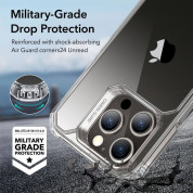 ESR Air Armor Case - хибриден удароустойчив кейс за iPhone 15 Pro Max (прозрачен) 2
