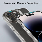 ESR Ice Shield Case - хибриден удароустойчив кейс за iPhone 15 Pro Max (прозрачен) 2