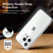 ESR Project Zero Case - силиконов (TPU) калъф за iPhone 15 Pro (прозрачен) 6
