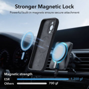 ESR Cloud Halolock MagSafe Case - силиконов (TPU) калъф с MagSafe за iPhone 15 Pro (черен) 3