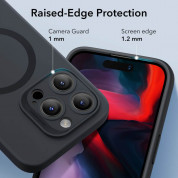 ESR Cloud Halolock MagSafe Case - силиконов (TPU) калъф с MagSafe за iPhone 15 Pro (черен) 6