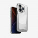 Uniq AirFender ID Flexible Case - удароустойчив силиконов (TPU) калъф с джоб за кредитна карта за iPhone 15 Pro (прозрачен) 1