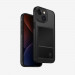 Uniq AirFender ID Flexible Case - удароустойчив силиконов (TPU) калъф с джоб за кредитна карта за iPhone 15 (черен) 1