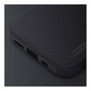 Nillkin Super Frosted Shield Pro Case - хибриден удароустойчив кейс за iPhone 15 Plus (черен) 9