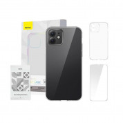 Baseus Crystal Series Clear Case Set (ARSJ000302) for iPhone 12 (clear)