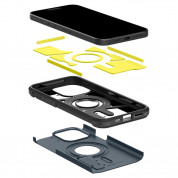 Spigen Tough Armor MagSafe Case for iPhone 15 Pro Max (metal slate) 7