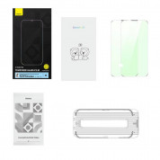 Baseus Crystal Eye Protection Tempered Glass Set (P60012056201-00) for iPhone 14 Pro Max (2 pcs.) 2
