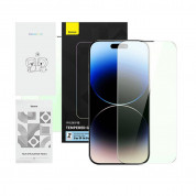 Baseus Crystal Eye Protection Tempered Glass Set (P60012056201-00) for iPhone 14 Pro Max (2 pcs.)