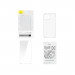 Baseus Crystal Series Clear Case Set (ARSJ000402) - поликарбонатов кейс и стъклено защитно покритие за дисплея за iPhone 12 Pro (прозрачен) 8
