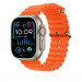 Apple Ocean Band - оригинална флуороеластомерна каишка за Apple Watch Ultra 49мм (оранжев) 4