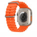 Apple Ocean Band - оригинална флуороеластомерна каишка за Apple Watch Ultra 49мм (оранжев) 2