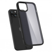 Spigen Ultra Hybrid Case - хибриден кейс с висока степен на защита за iPhone 15 Plus (черен-матиран) 5