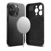 Ringke Onyx Magnetic MagSafe Case - силиконов (TPU) калъф с MagSafe за iPhone 15 Pro (черен) 1