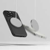 Ringke Onyx Magnetic MagSafe Case - силиконов (TPU) калъф с MagSafe за iPhone 15 Pro (черен) 9