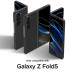 Spigen AirSkin Pro Case - тънък поликарбонатов кейс с кевларено покритие за Samsung Galaxy Z Fold5 (черен) 7