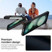 Spigen AirSkin Pro Case - тънък поликарбонатов кейс с кевларено покритие за Samsung Galaxy Z Flip5 (черен) 7