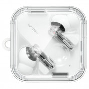 Spigen Ultra Hybrid Case - хибриден удароустойчив кейс с карабинер за Nothing Ear (2) (бял)  9