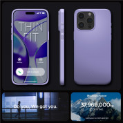 Spigen Thin Fit Case for iPhone 15 Pro (iris purple) 15
