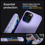 Spigen Thin Fit Case for iPhone 15 Pro (iris purple) 13