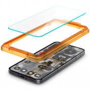 Spigen Glass.Tr Align Master Tempered Glass 2 Pack - 2 броя стъклени защитни покрития за дисплея на Nothing Phone (2) (прозрачен) 4