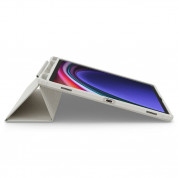 Spigen Ultra Hybrid Pro Case - удароустойчив хибриден кейс от най-висок клас с поставка  за Samsung Galaxy Tab S9 Plus (сив) 5