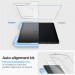 Spigen Glas.tR EZ Fit Tempered Glass - висококачествено стъклено защитно покритие за дисплея на Samsung Galaxy Tab S9 Plus (прозрачно) 9