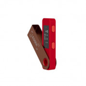 Ledger Nano S Plus - хардуерен портфейл за криптовалути (червен)