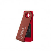 Ledger Nano S Plus - хардуерен портфейл за криптовалути (червен) 2