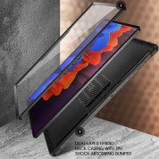 i-Blason SUPCASE Unicorn Beetle Pro Case - удароустойчив хибриден кейс за Samsung Galaxy Tab S9 Ultra, Galaxy Tab S8 Ultra (черен) 3