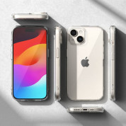 Ringke Fusion Crystal Case - хибриден удароустойчив кейс за iPhone 15 (прозрачен) 7