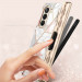 i-Blason Cosmo Pen SupCase Protective Case - удароустойчив хибриден кейс с вграден протектор за дисплея за Samsung Galaxy Z Fold5 (бял-розов) 5