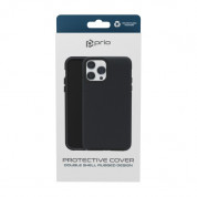 Prio Protective Hybrid Cover for iPhone 15 Pro (black) 3