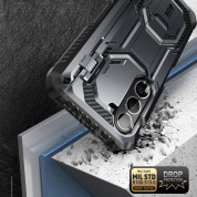 i-Blason SUPCASE ArmorBox Pen Case - удароустойчив хибриден кейс с вграден протектор за дисплея за Samsung Galaxy Z Fold5 (черен) 3