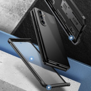 i-Blason SUPCASE ArmorBox Pen Case - удароустойчив хибриден кейс с вграден протектор за дисплея за Samsung Galaxy Z Fold5 (черен) 4