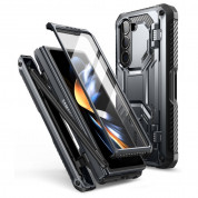 i-Blason SUPCASE ArmorBox Pen Case - удароустойчив хибриден кейс с вграден протектор за дисплея за Samsung Galaxy Z Fold5 (черен) 2